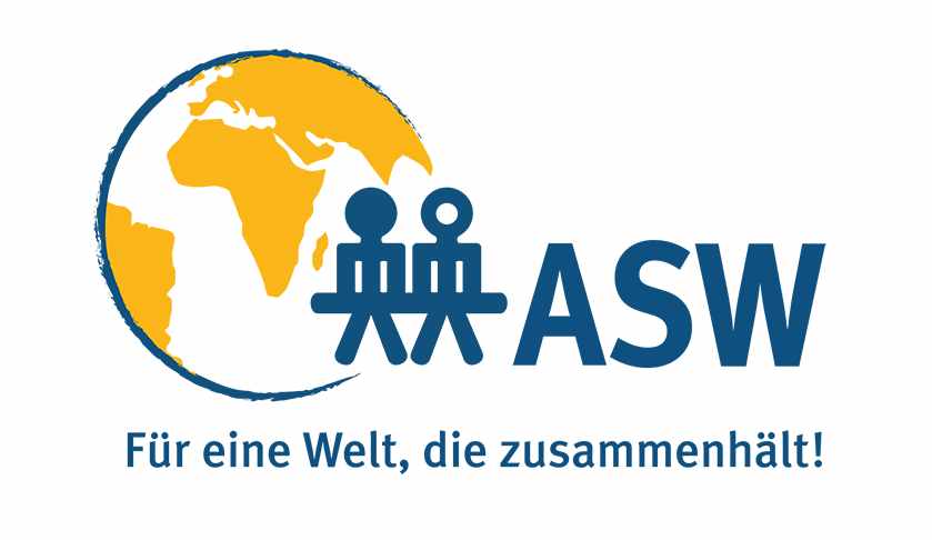 Logo Aktionsgemeinschaft Solidarische Welt e.V. (ASW). Quelle: Aktionsgemeinschaft Solidarische Welt e.V. (ASW)