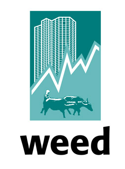 Logo WEED – Weltwirtschaft, Ökologie & Entwicklung e. V. 