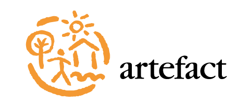 Logo artefact. Quelle: artefact - Zentrum für nachhaltige Entwicklung