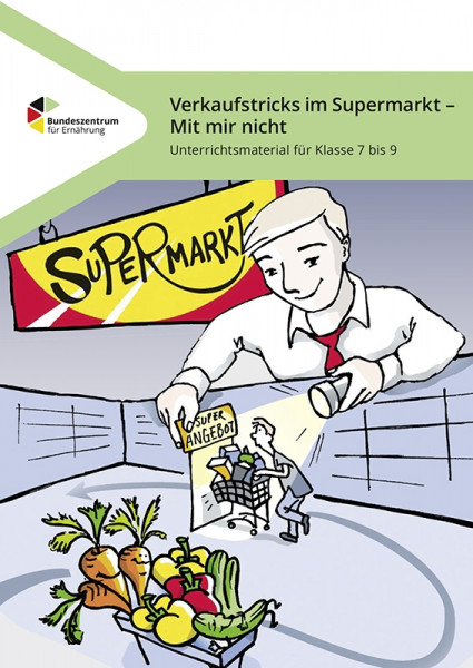 Titelseite "Verkaufstricks im Supermarkt – Mit mir nicht"
