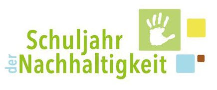 Logo Schuljahr der Nachhaltigkeit. Quelle: hessen-nachhaltig.de