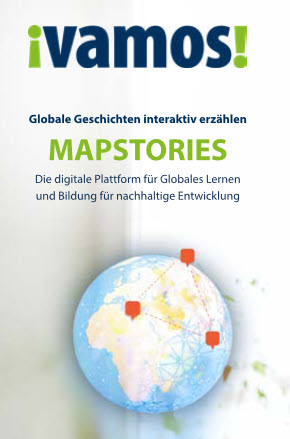Ausschnitt Flyer zum Projekt Projekt „Mapstories“. Quelle: vamos-muenster.de