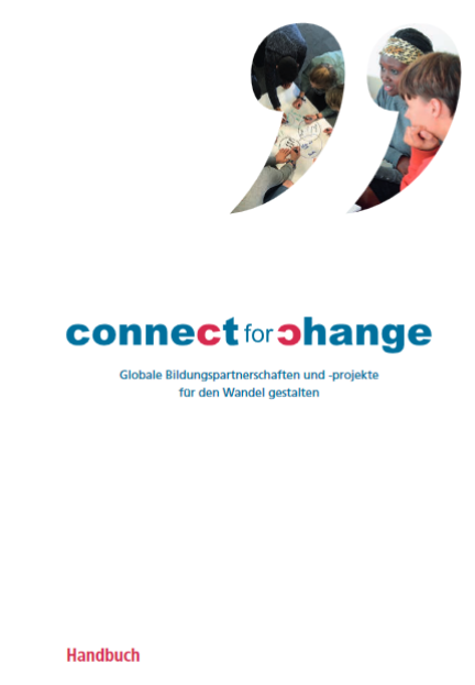 Titelblatt Handbuch Connect. Quelle: connect-for-change.org