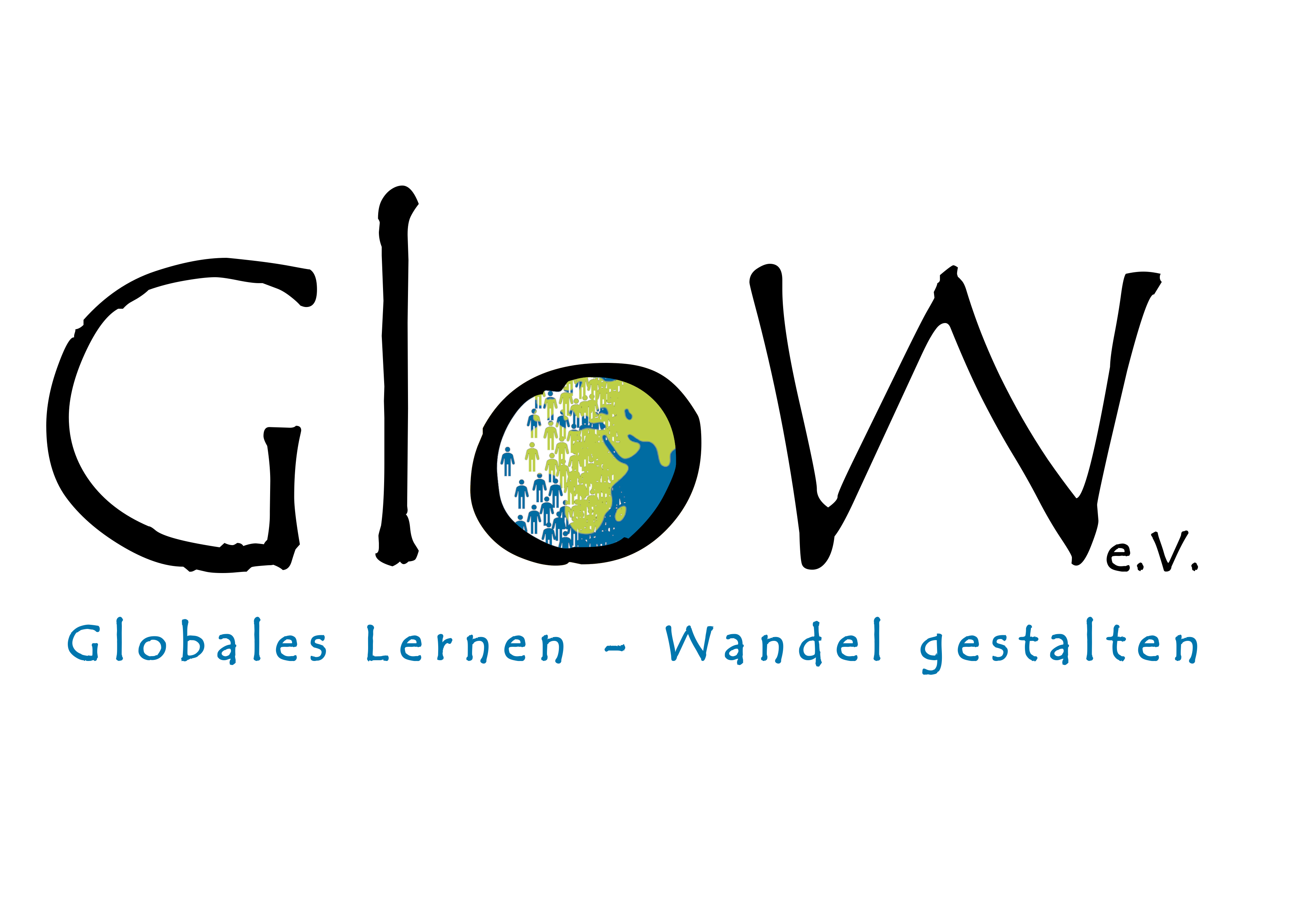 Logo Projekt „GloW: Globales Lernen – Wandel gestalten“. Quelle: GloW Karlsruhe e.V.