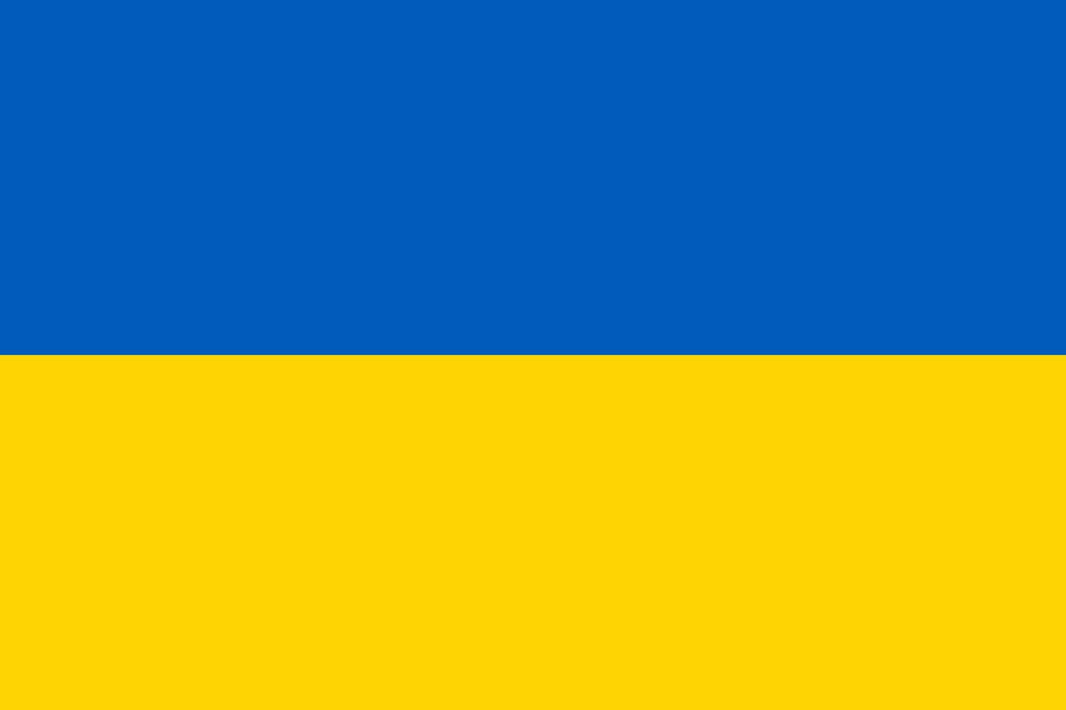 Blau-gelbe Flagger der Ukraine. Quelle: weltinderschule.uni-bremen.de