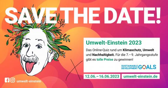Banner Online-Wettbewerb „Umwelt-Einstein“ 
