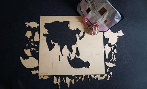 Asien-Puzzle. Quelle: Bildung trifft Entwicklung