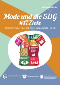 Titelseite "Mode und die SDG#17 Ziele". Quelle: Gemeinsam für Afrika e.V.
