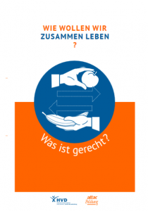 Titelseite "Was ist gerecht?" Quelle: www.attac.de