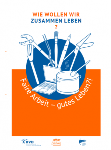 Titelseite "Faire Arbeit - gutes Leben?!" Quelle: www.attac.de