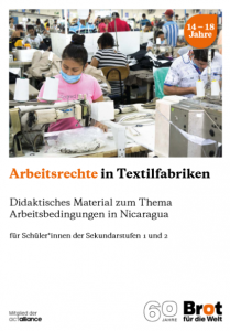 Titelbild "Arbeitsrechte in Textilfabriken". Quelle: Brot für die Welt