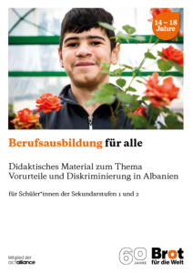 Titelbild "Berufsausbildung für alle". Quelle: www.brot-fuer-die-welt.de