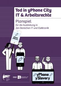 Tod in yPhone City - IT & Arbeitsrechte. Quelle: EPIZ e.V.