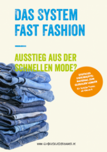 Cover des Bildungsmaterials "Das System Fast Fashion"