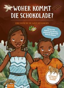 Titelseite „Woher kommt die Schokolade? Eine Reise in die Welt des Kakaos”. Quelle: BMZ