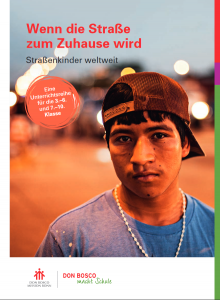 Cover des Bildungsmaterials. Quelle: donbosco-macht-schule.de