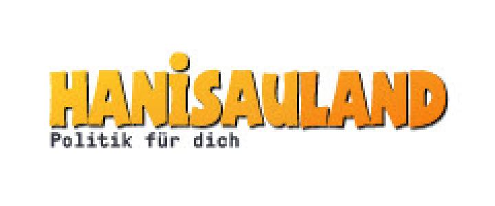Logo Hanisauland. 