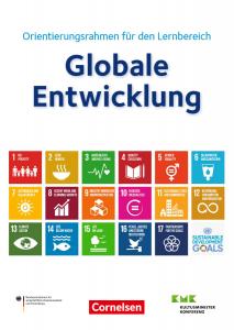 Cover  Orientierungsrahmen für den Lernbereich Globale Entwicklung. Quelle: Engagement Global