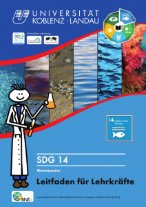 Titelseite des Materials SDG 14: Meereszauber