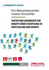 Cover Broschüre Pro Menschenrechte. Contra Vorurteile.