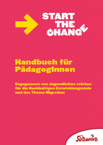 Titelbild für das Unterrichtsmaterial Start the Change. Handbuch für Pädagog*innen