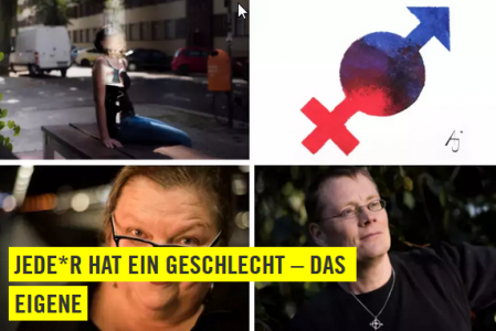 Porträt-Ausstellung Intergeschlechtlichkeit