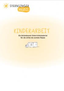 Titelseite Begleitmaterial zum Actionbound Kinderarbeit. Quelle: sternsinger.de