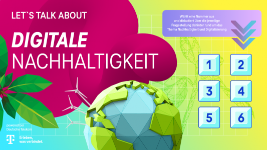 Digitale Nachhaltigkeit Startseite