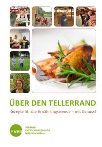 Viele kleine Bilder mit verschiedenem Essen