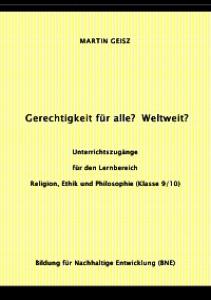 Titelseite "Gerechtigkeit für alle? Weltweit?" Quelle: epubli