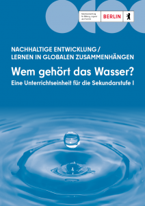 Titelseite des Materials Wem gehört das Wasser?