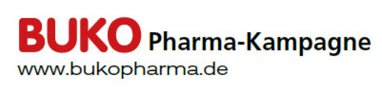 Logo der BUKO Pharma-Kampagne. Quelle: bukopharma.de