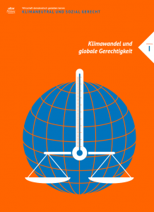 Cover des Moduls I: "Klimawandel und soziale Gerechtigkeit". Quelle: attac.de