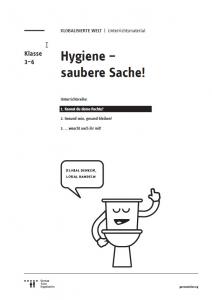 Titelseite "Hygiene – saubere Sache!"