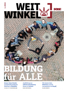 Titelseite WEITWINKEL: Bildung für alle.