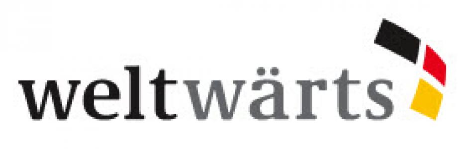 Logo "weltwärts". Quelle: weltwaerts.de