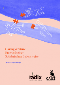 Titelseite Caring4future – Entwürfe einer solidarischen Zukunft
