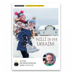 Szenenbild Film "Unterwegs für die Sternsinger: Willi in der Ukraine". Quelle: sternsinger.de