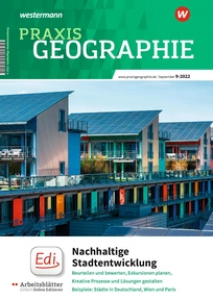 Titelseite Praxis Geographie:  Nachhaltige Stadtentwicklung