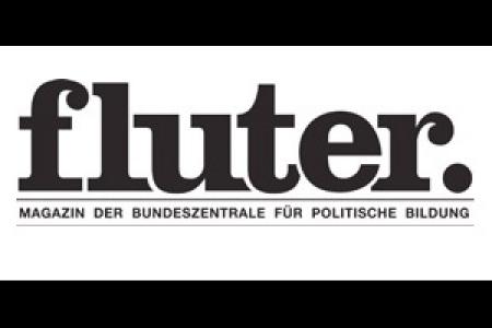 Logo fluter. Quelle: fluter.de