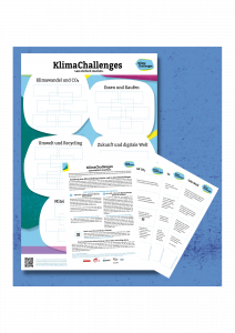 KlimaChallenges-Poster und MiniChallenges des Programms KlimaChallenges (bildungscent.de)