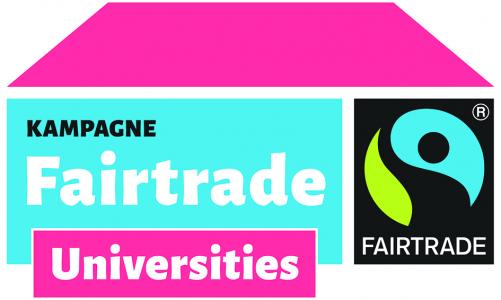 Logo Fairtrade Universities. Quelle: Fairtrade Deutschland.