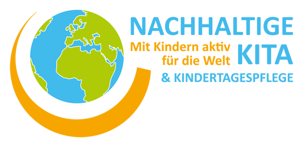 Logo des Projekts "Nachhaltige Kita, nachhaltige Kindertagespflege"
