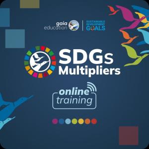 Logo des online SDGs Multipliers Training