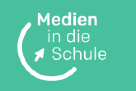 Logo Medien in die Schule. Quelle: medien-in-die-schule.de