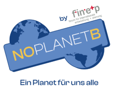 Logo Projekt „NOPLANETB“. Quelle: finep.org