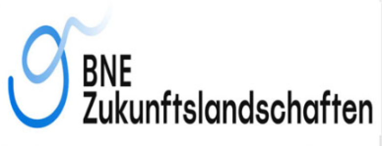 BNE Zukunftslandschaften. Logo zum Whole School Approach in NRW. Quelle: qua-lis.nrw.de