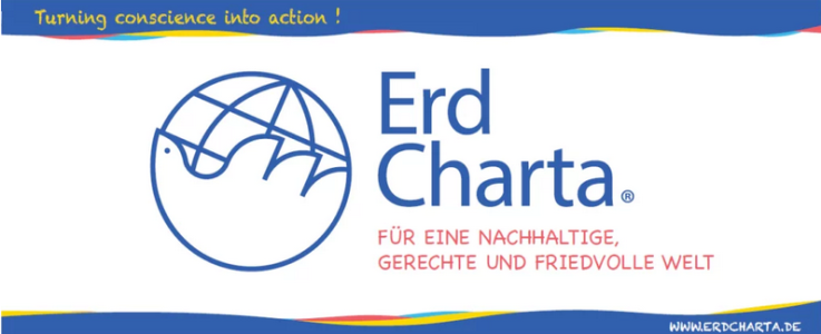 Erd-Charta-Banner. Quelle und Rechte: Erd Charta