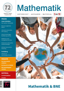 Titelseite Mathematik & BNE