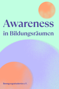 Titelseite der Broschüre Awareness in Bildungsräumen